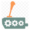 Getriebe Auto Getriebe Symbol