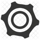 Einstellungen Getriebe Motor Symbol