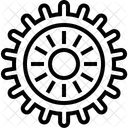 Zahnrader Technik Mechanismus Symbol