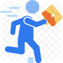 Run Late Working アイコン