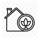 Gewächshaus  Symbol