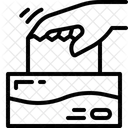 Gewebe Hand Box Symbol