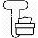 Gewebe Alphabet Form Und Symbol Symbol