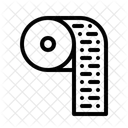 Seidenpapier Papier Rolle Symbol