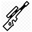 Gewehr Pistole Waffe Symbol
