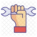 Gewerkschaftsarbeiter Symbol