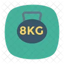 Gewicht Kg Schwer Symbol