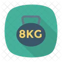 Gewicht Kg Schwer Symbol