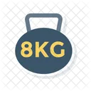 Gewicht Kg Schwer Symbol