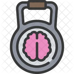 Belastung der psychischen Gesundheit  Symbol