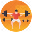 Gewichtheben Bodybuilding Korperliche Betatigung Icon