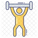 Gewichtheben Training Fitness Symbol