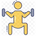 Gewichtheben Training Fitness Symbol