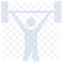 Gewichtheber  Symbol