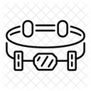 Gewichthebergurtel Gurt Huftgurt Symbol
