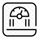 Gewichtsskala  Symbol