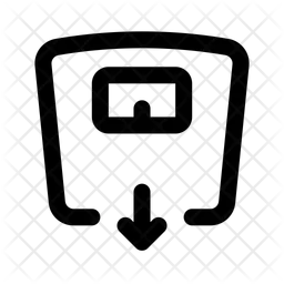 Gewichtsverlust  Symbol