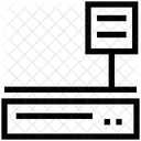 Theke Kasse Kassenautomat Symbol