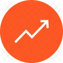 Gewinn Trend Aufwarts Symbol