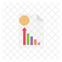 Gewinn Steigern Gewinndiagramm Diagramm Symbol