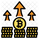 Gewinne Bitcoin Investition Symbol