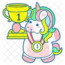 Einhorn Pferd Magie Icon