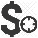 Ziel Dollar Ziel Symbol