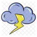 Gewitter Donner Wetter Icon