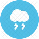 Gewitter Donner Wolke Symbol