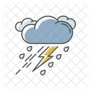 Gewitter  Symbol