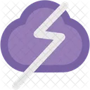 Gewitter Donner Wolke Symbol