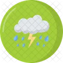 Gewitter Regen Symbol