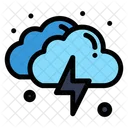 Gewitter Regen  Symbol