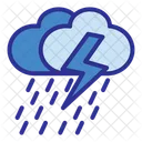 Gewitter Regen  Symbol