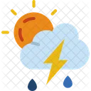 Gewitter Regen  Symbol