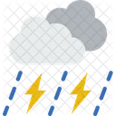 Gewitter Regen  Symbol