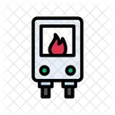 Fire Geyser Hot Icon
