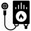 Water Geyser Electronic Water Boiler Icon
