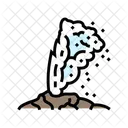Geysir Wetter Naturliche Symbol