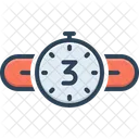 Gezahlt Countdown Timer Symbol