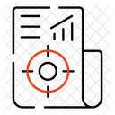 Gezielter Bericht  Symbol