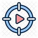 Gezielt Video Tutorial Symbol