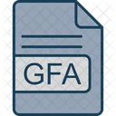 Gfa File Format Icon