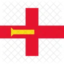 Gg Guernsey Flags Iso Icon