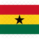 Gh Ghana Flaggen ISO Symbol