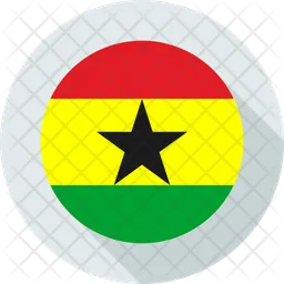 Ghana Flag Icon