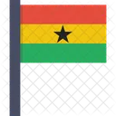 Ghana Nacional Pais Icono