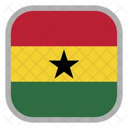 Ghana Flag Icon