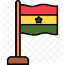 Ghana Country Flag Icon