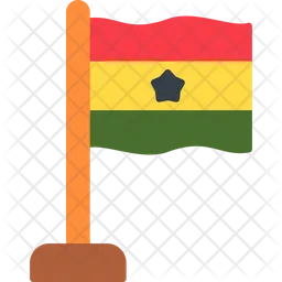 Ghana Flag Icon